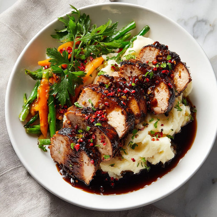 easyChef Pro Sweet and Spicy Grilled Pork Tenderloin