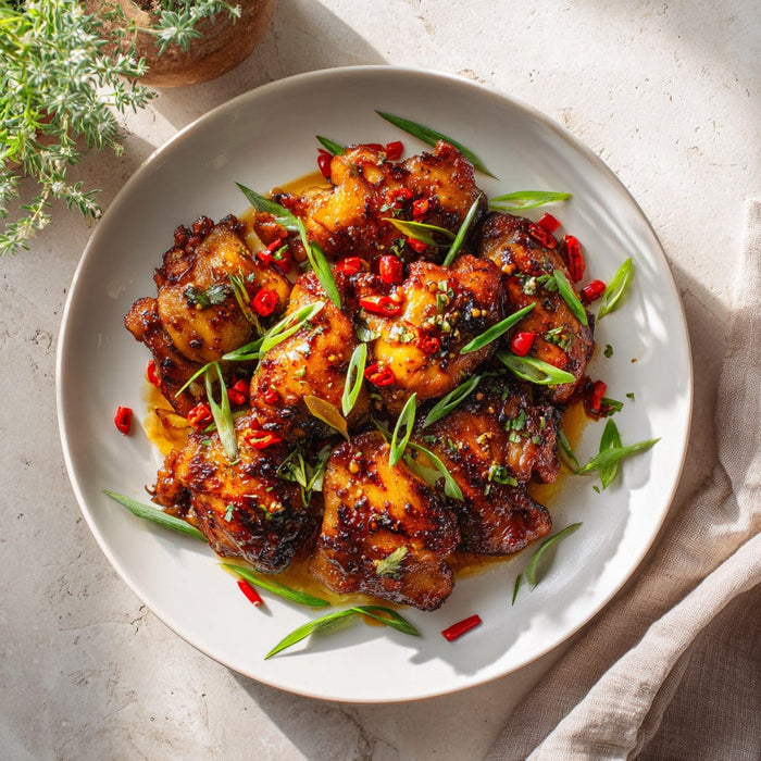 easyChef Pro Sweet and Spicy Hunan Chicken Stir-Fry