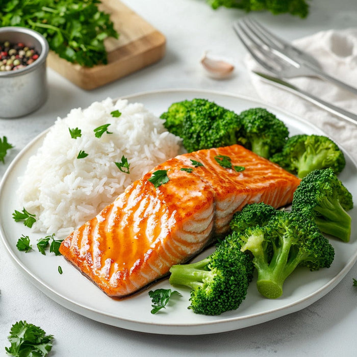 easyChef Pro Sweet and Tangy Broiled Salmon