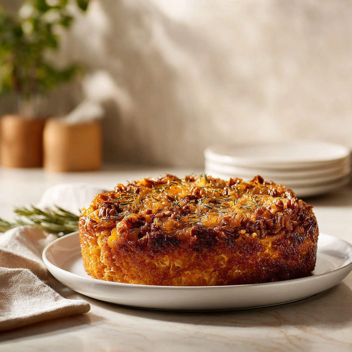 easyChef Pro Sweet Caramel Pecan Noodle Kugel
