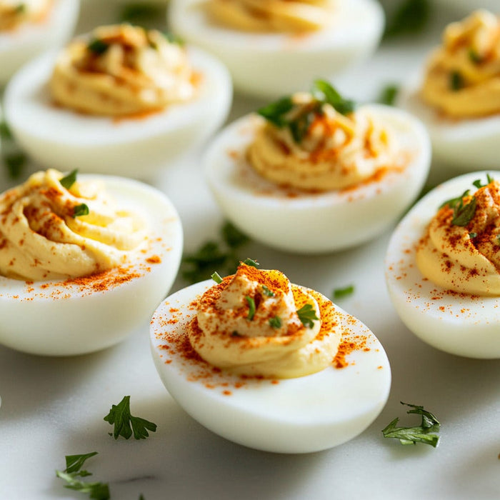 easyChef Pro Tangy Dijon Deviled Eggs with Paprika