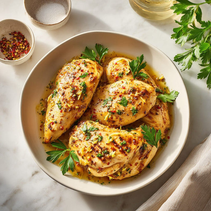 easyChef Pro Tangy Garlic Cider Chicken
