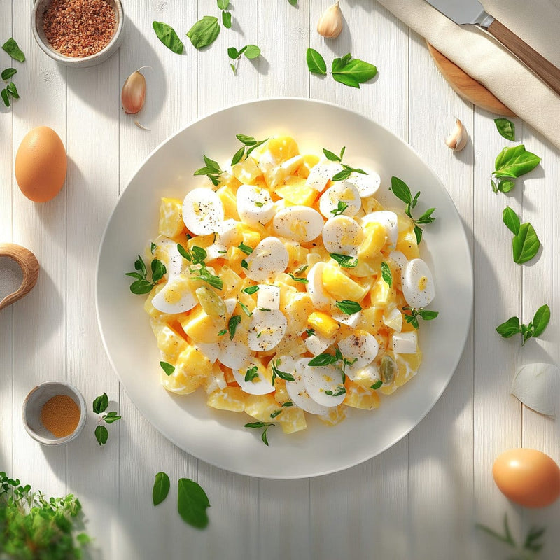 easyChef Pro Tangy Sweet Pickle Potato Salad with Egg Dressing