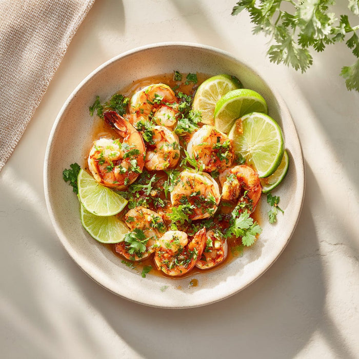 easyChef Pro Tequila Lime Shrimp Fiesta