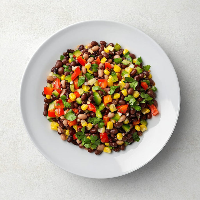 easyChef Pro Tex-Mex Fiesta Bean Salad with Tangy Rice Vinegar Dressing