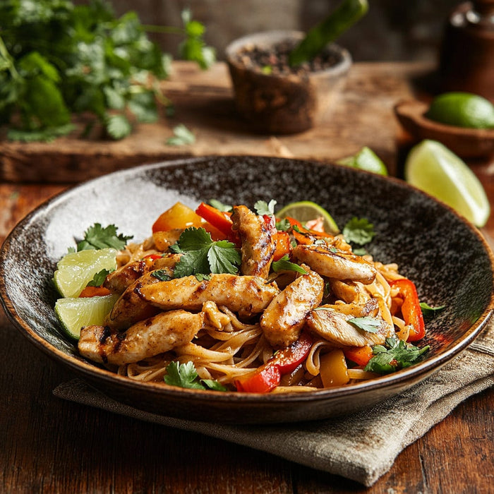 easyChef Pro Thai Peanut Noodles Recipe