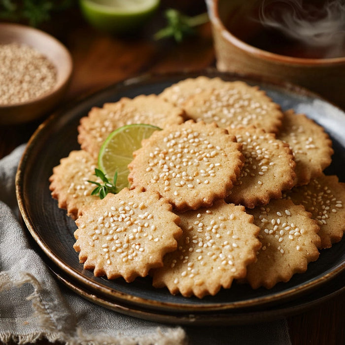 easyChef Pro Toasted Sesame Crunch Cookies