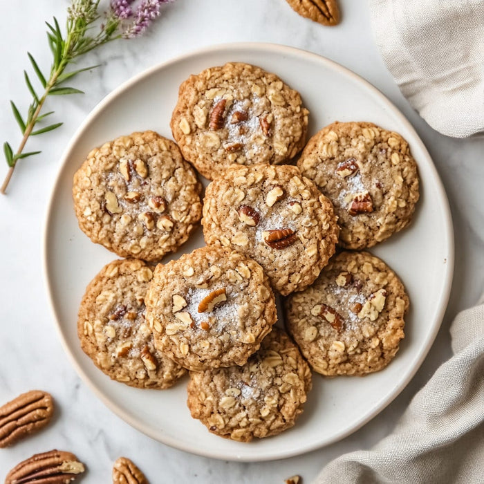 easyChef Pro Toffee Pecan Oatmeal Cookies with Vanilla