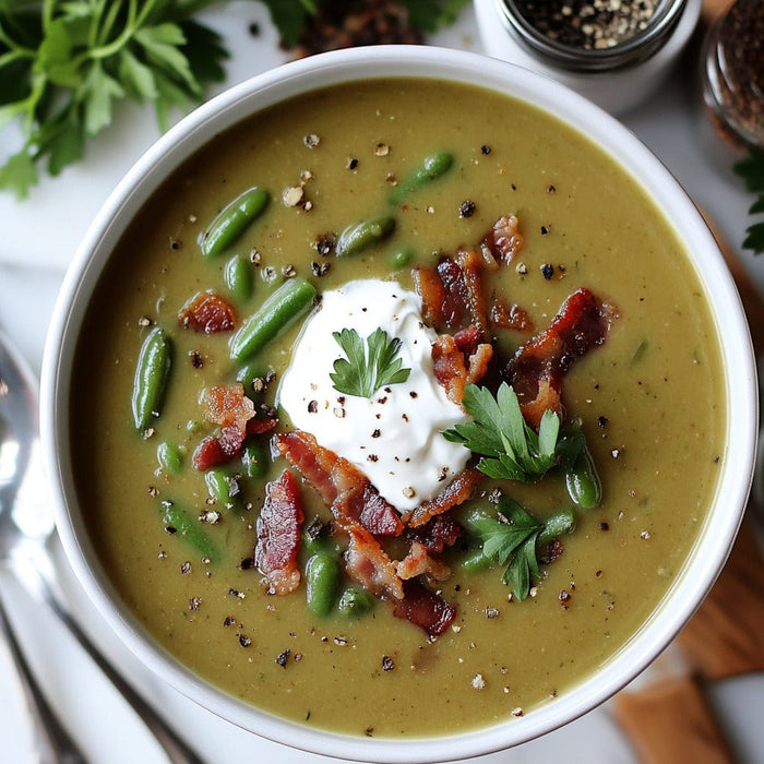 easyChef Pro Transylvanian Bacon-Infused Green Bean Soup