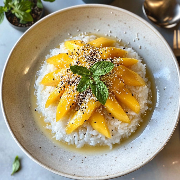 easyChef Pro Tropical Coconut Mango Sticky Rice