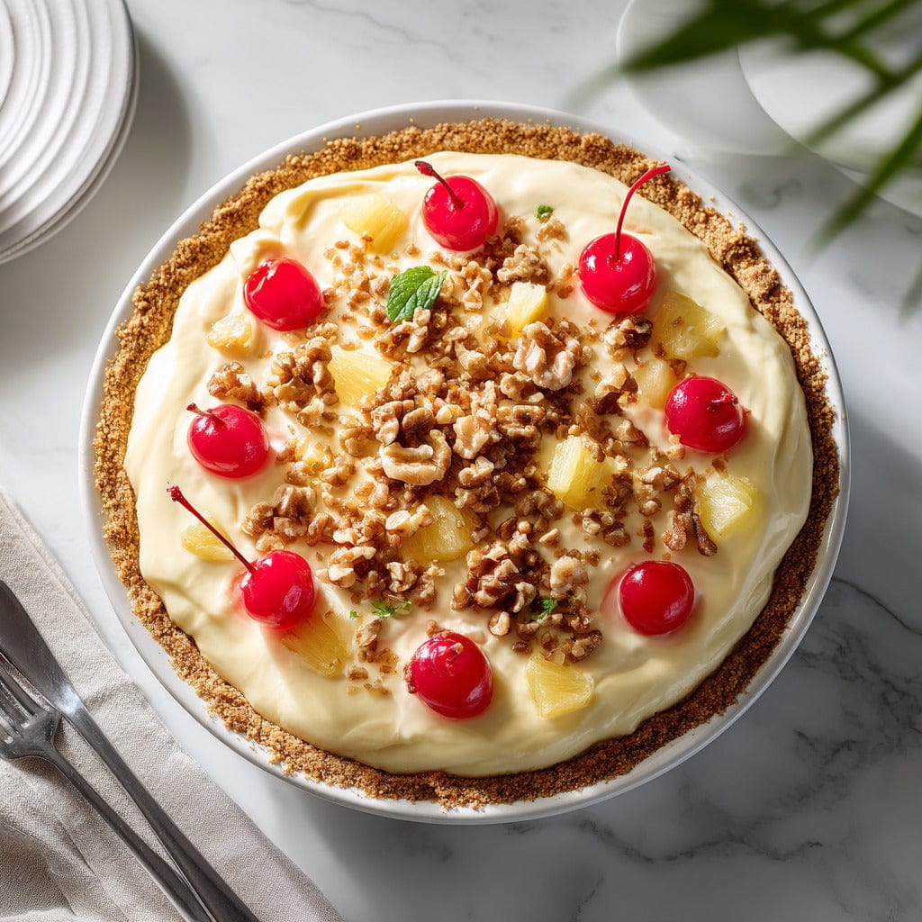 easyChef Pro Tropical Creamy Pineapple Paradise Pie