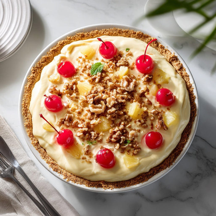 easyChef Pro Tropical Creamy Pineapple Paradise Pie