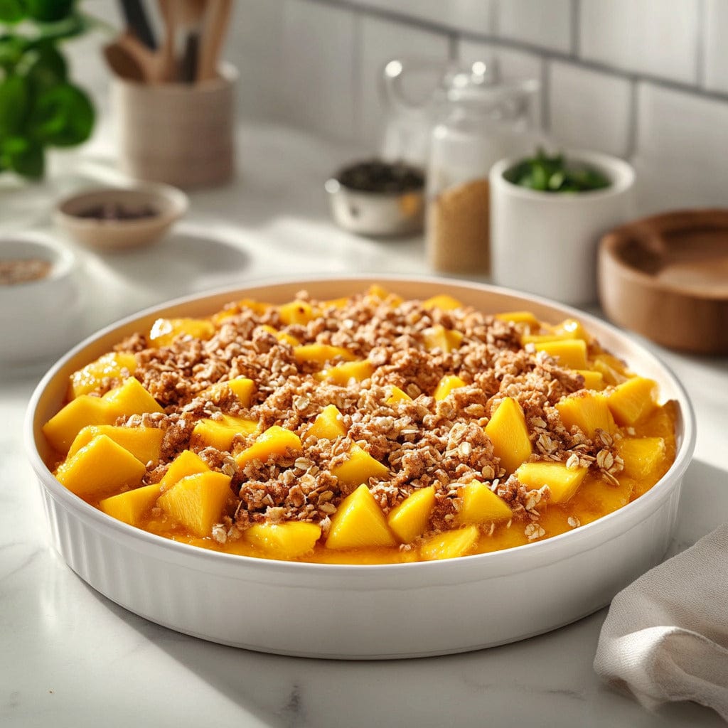 easyChef Pro Tropical Mango Passion Fruit Crumble