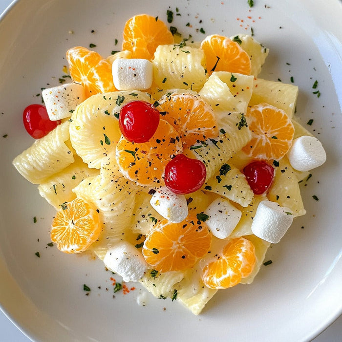 easyChef Pro Tropical Paradise Acini di Pepe Salad with Citrus Whip
