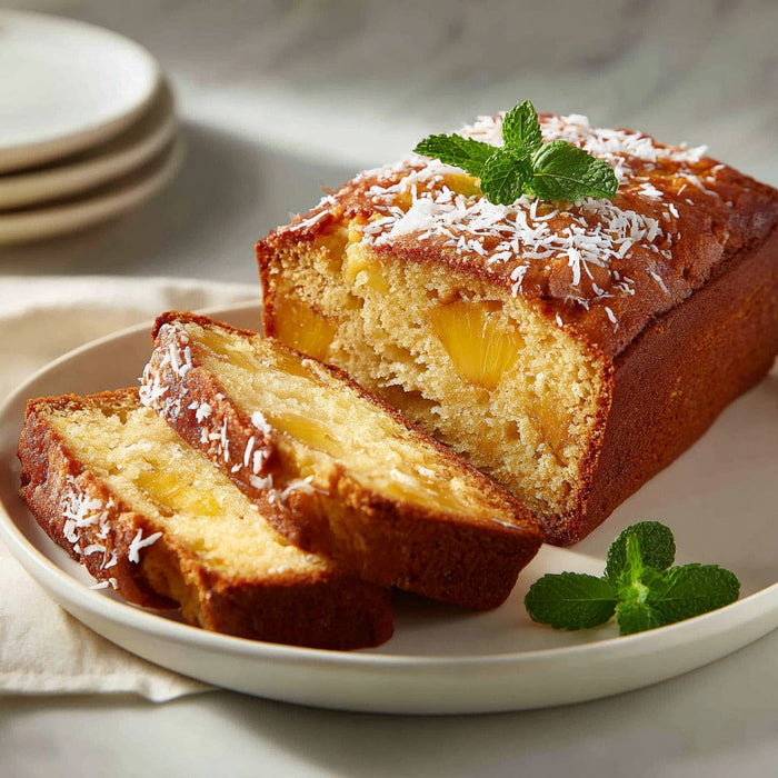 easyChef Pro Tropical Paradise Sweet Bread with Pineapple and Banana