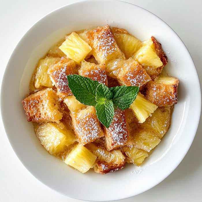 easyChef Pro Tropical Pineapple Bread Pudding