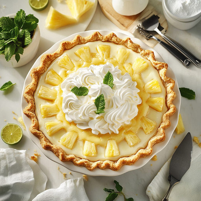 easyChef Pro Tropical Pineapple Cream Pie