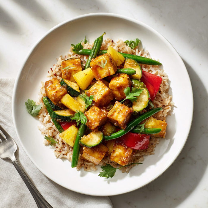 easyChef Pro Tropical Sweet and Sour Tofu Stir-Fry