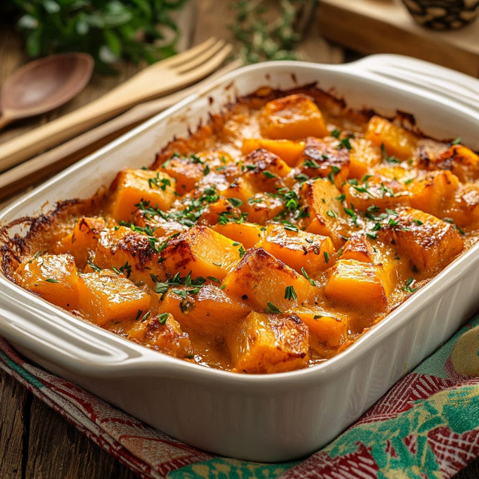 easyChef Pro Tropical Sweet Potato Pineapple Bake
