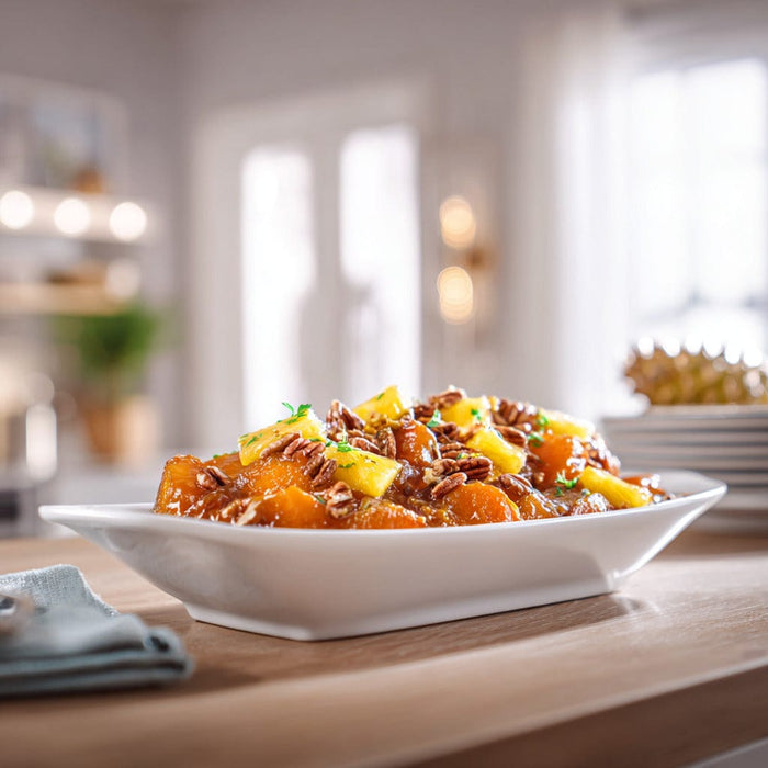 easyChef Pro Tropical Sweet Potato Pineapple Casserole