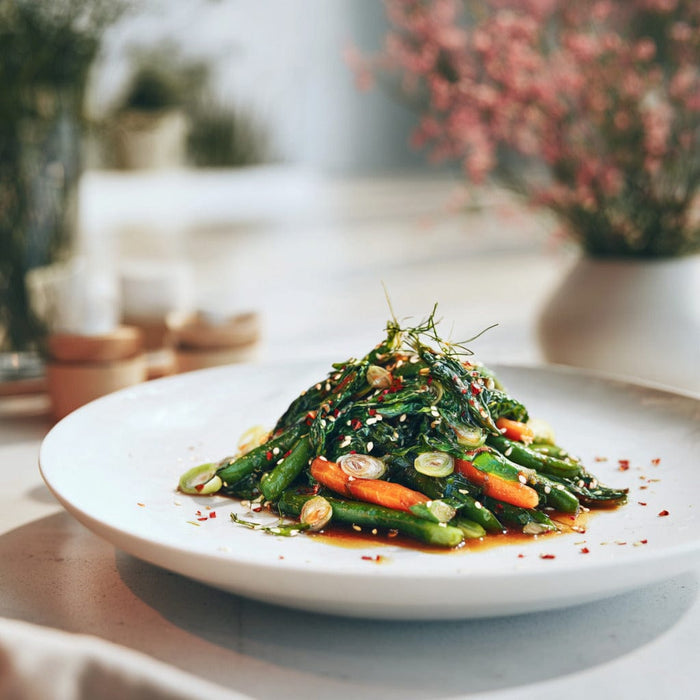 easyChef Pro Umami-Infused Bok Choy and Carrot Stir-Fry