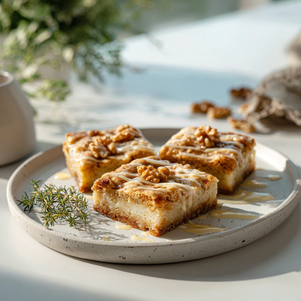easyChef Pro Vanilla Walnut Blondies