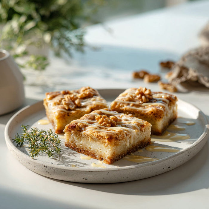 easyChef Pro Vanilla Walnut Blondies