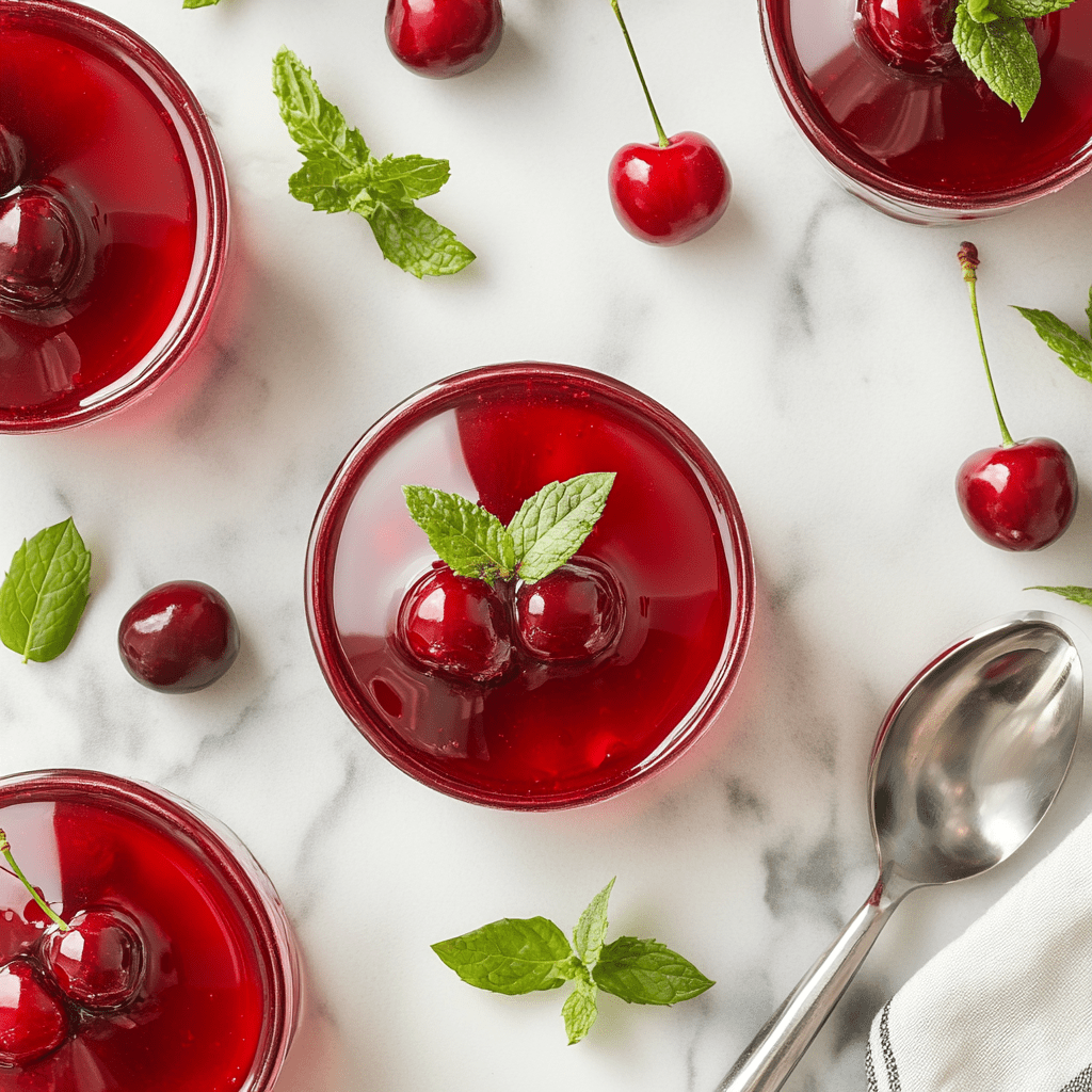 easyChef Pro Vegan Cherry Gelatin