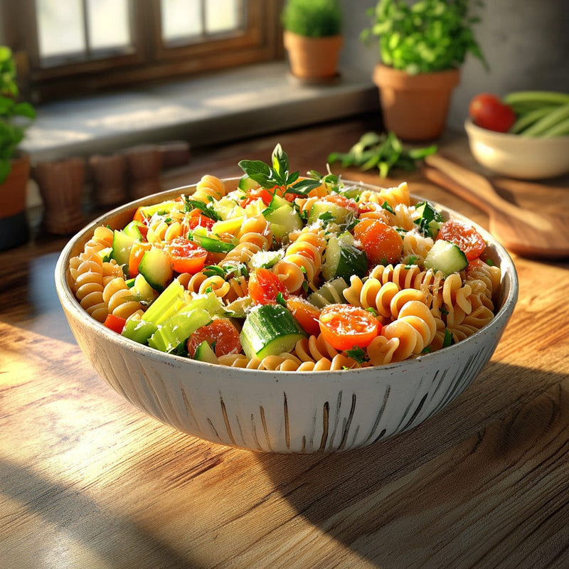 easyChef Pro Vibrant Italian Garden Pasta Salad