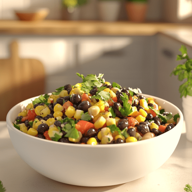 easyChef Pro Vibrant Southwest Black Bean & Corn Salad