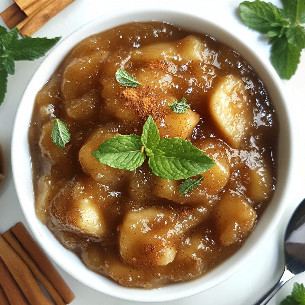 easyChef Pro Warm Spiced Apple Slow Cooker Treat