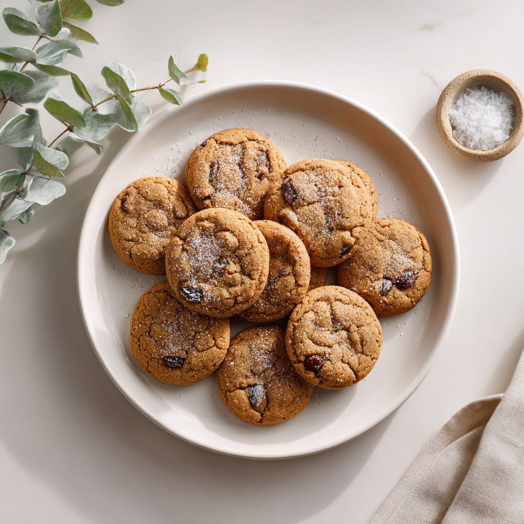easyChef Pro Warm Spiced Raisin Cookies with Buttery Crust
