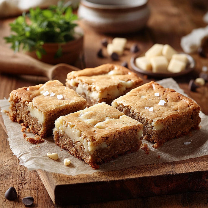 easyChef Pro White Chocolate Blondies