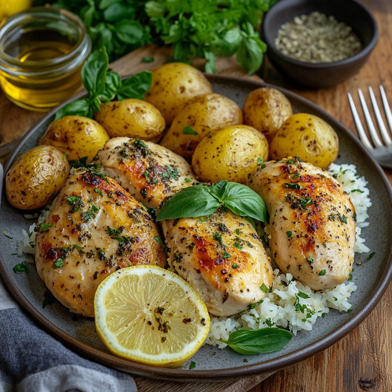 easyChef Pro Zesty Lemon-Herb Chicken Breasts