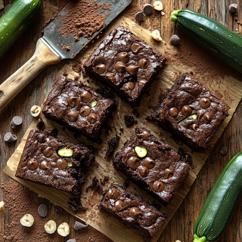 easyChef Pro Zucchini Chocolate Bliss Brownies
