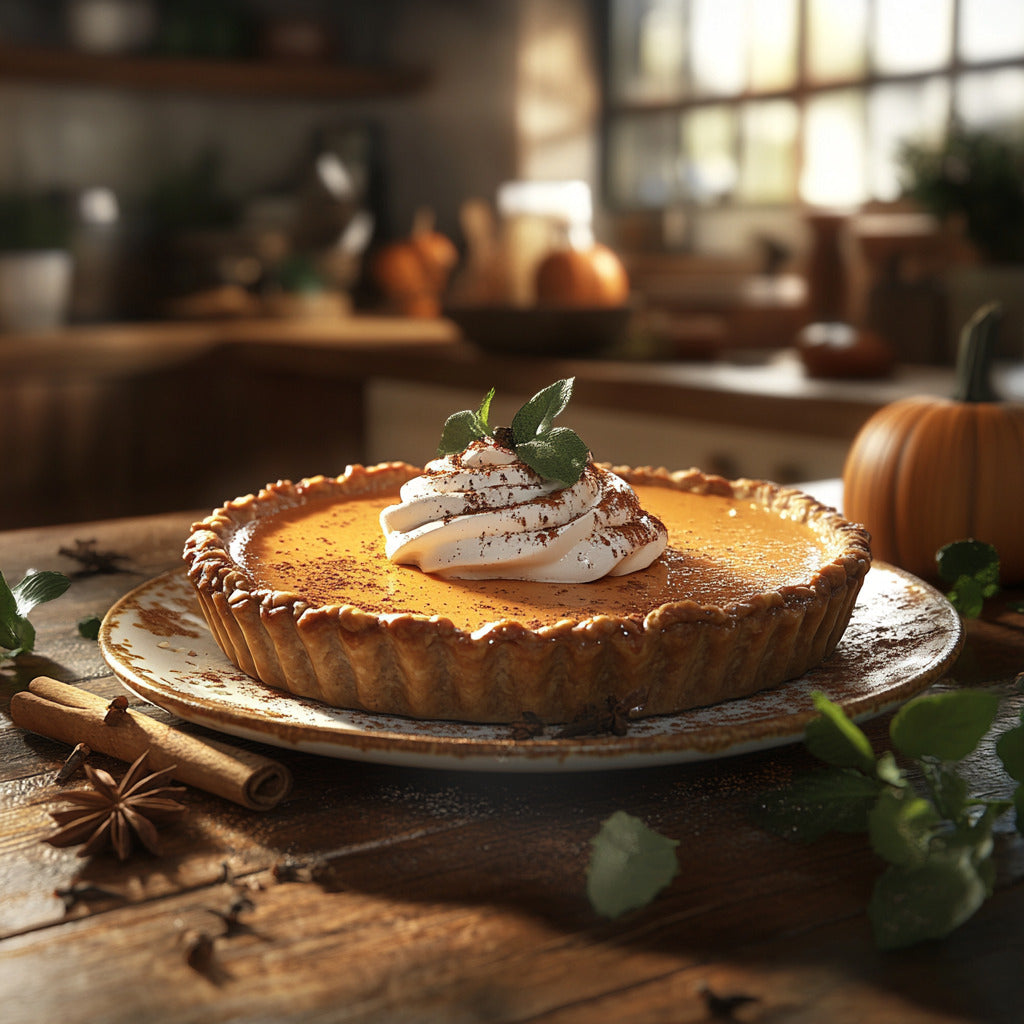 Creamy Autumn Pumpkin Pie