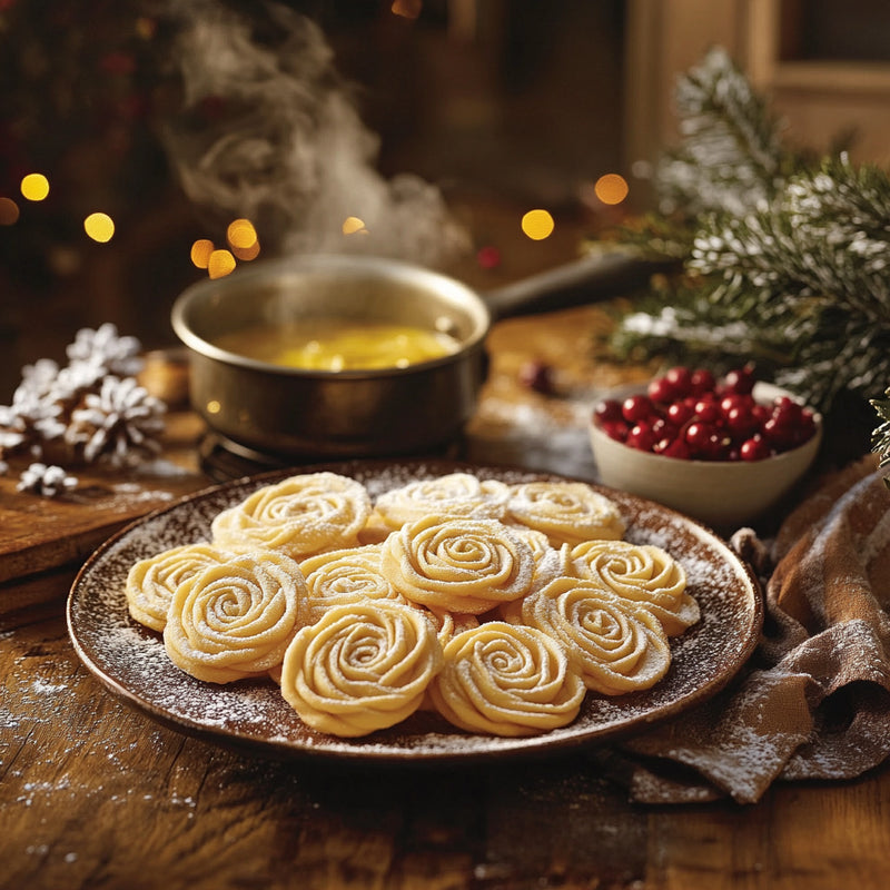 Festive Scandinavian Rosettes