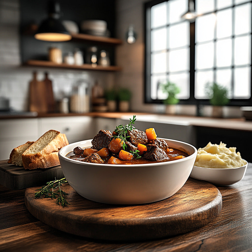 Hearty Irish Beef and Guinness Stew