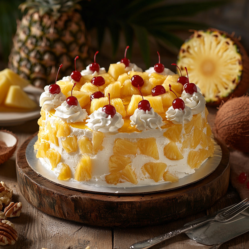 Tropical Pineapple Bliss Cake