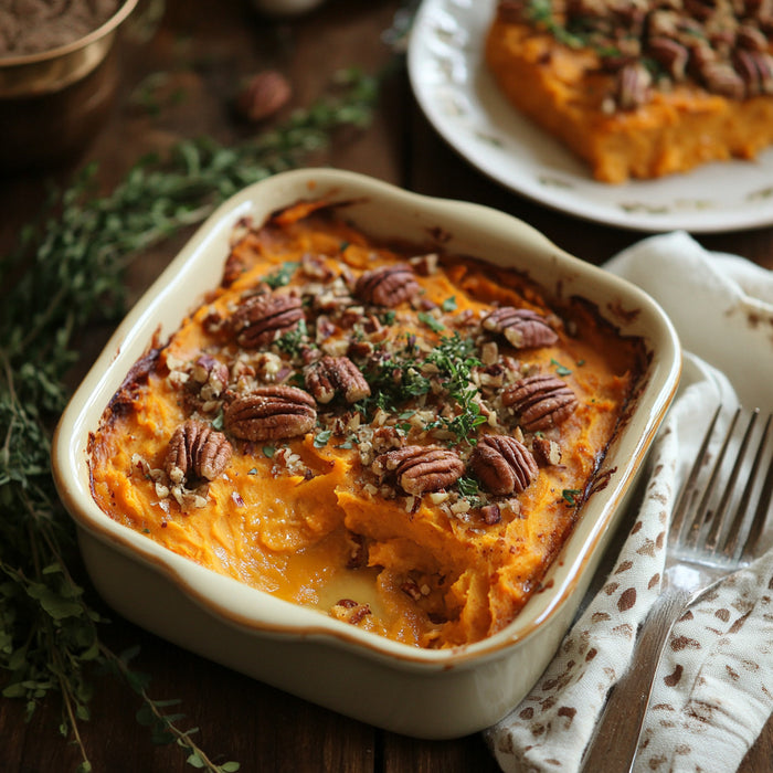 Southern Sweet Potato Praline Bake