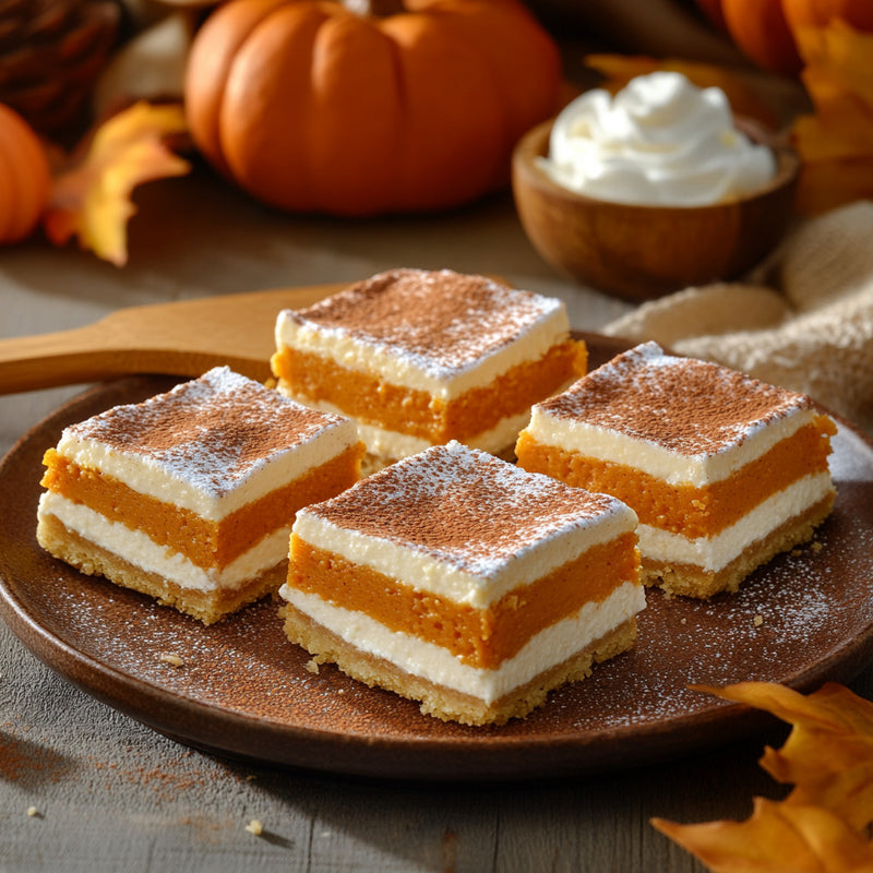 Pumpkin Cream Cheese Squares