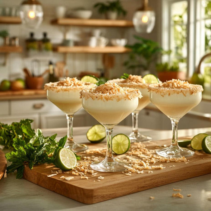 Tropical Coconut Margarita Bliss