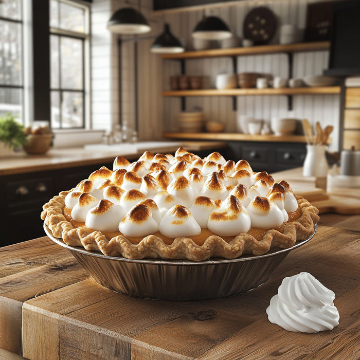 Southern Sweet Potato Pie with Fluffy Marshmallow Topping