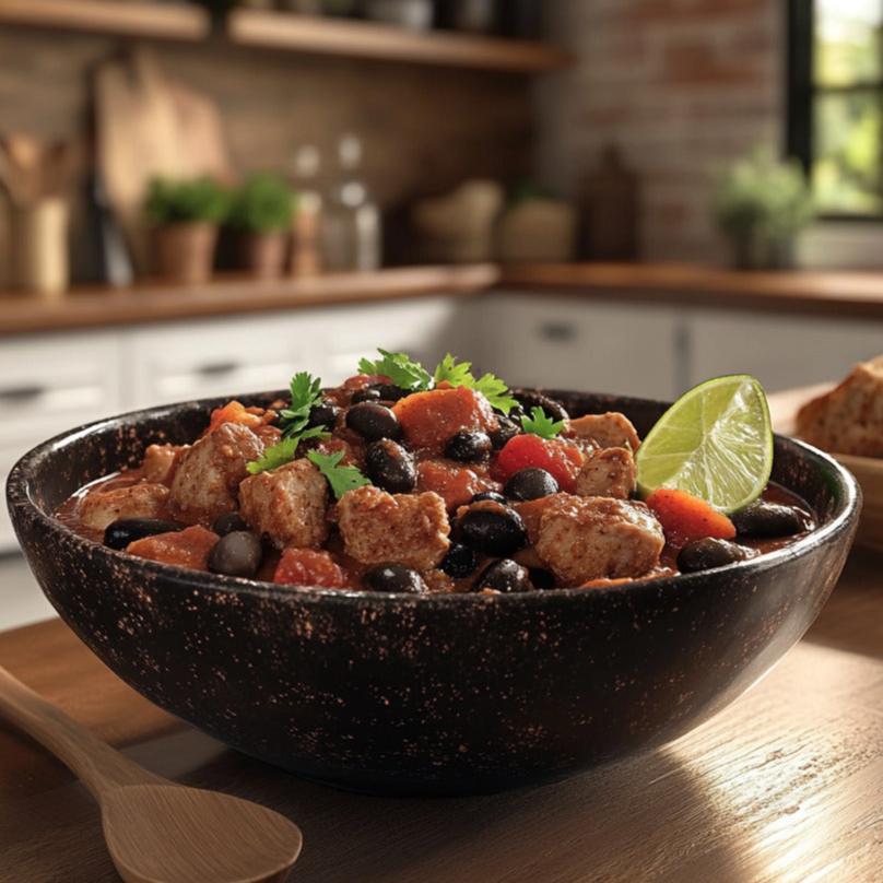 Savory Brazilian Pork and Black Bean Stew