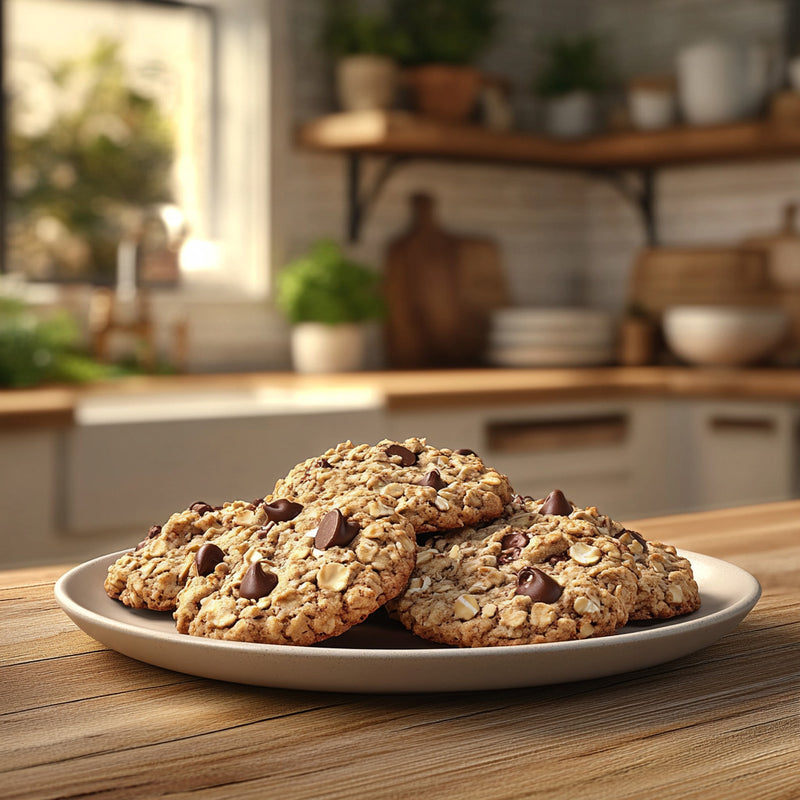 Chewy Chocolate Coconut Oatmeal Cookies