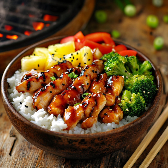 Savory Chicken Teriyaki Rice Bowls