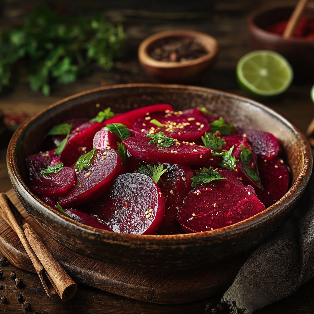 Spiced Cinnamon Pickled Beets