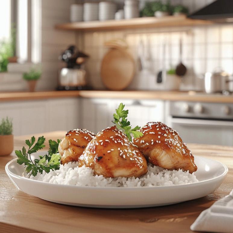 Sticky Sesame Chicken