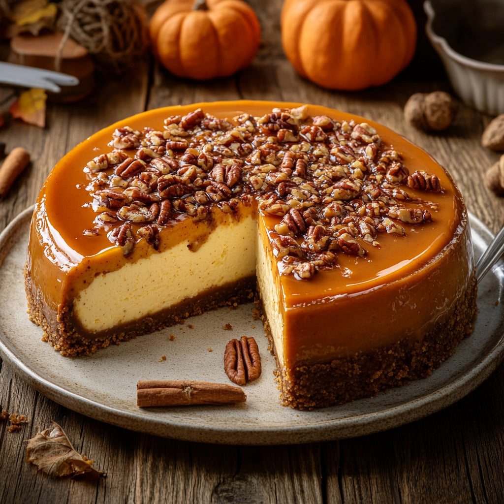 Maple Pumpkin Cheesecake