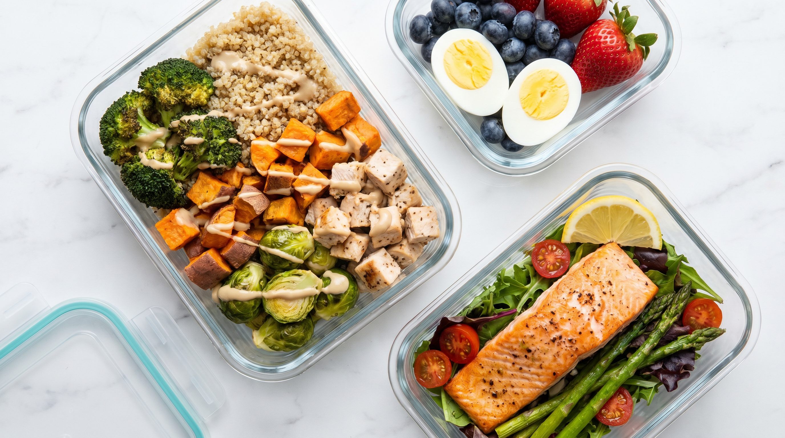 Small portioned meal bowl with lean protein, vegetables, and minimal grains representing a calorie-controlled 1200 calorie plan